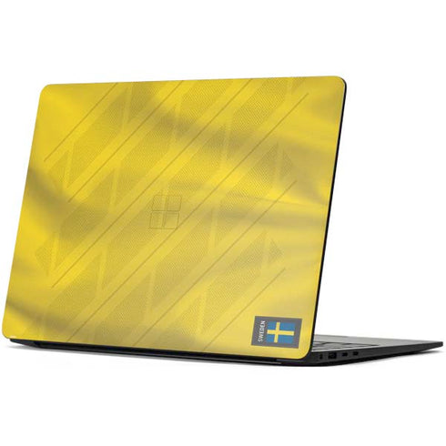 Sweden Soccer Flag Surface Laptop 7 15in Skin